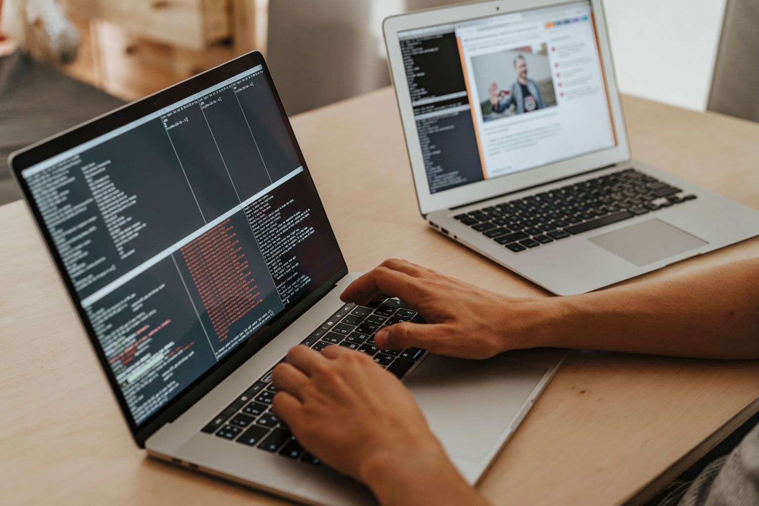Checking viewport size in browser developer tools on a laptop
